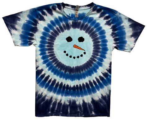 Snowman Tie Dye Shirt | eDeadShop.com