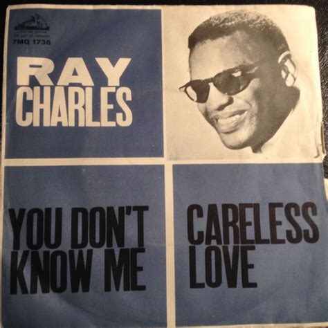 Ray Charles - You Don't Know Me / Careless Love (1962, Vinyl) | Discogs