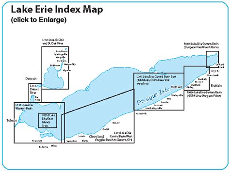 Erie Fishing Map, Lake-Central Basin West Fishing Map, Lake (Ruggles ...