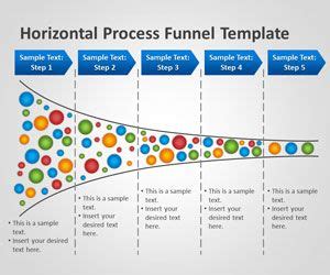 Free Horizontal Process Funnel PowerPoint Template - Free PowerPoint Templates - SlideHunter.com