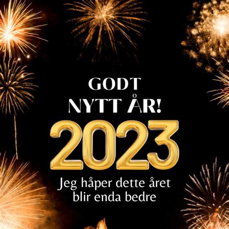 How to Say Happy New Year 2024 in Norwegian Language