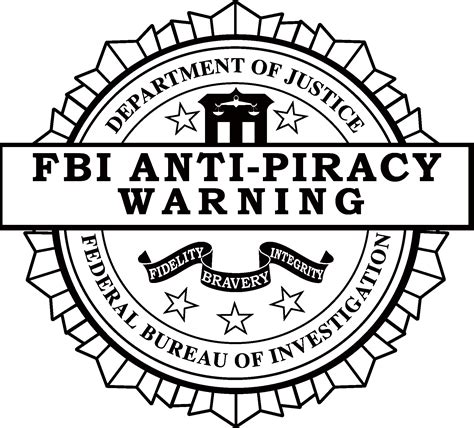 Fbi Anti Piracy Warning Logo Vector - (.Ai .PNG .SVG .EPS Free Download)