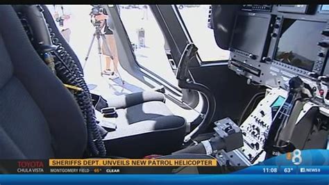 San Diego Sheriff's Department unveils new patrol helicopter | cbs8.com