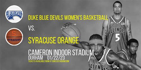 Duke Blue Devils Women's Basketball vs. Syracuse Orange Tickets | 22nd ...