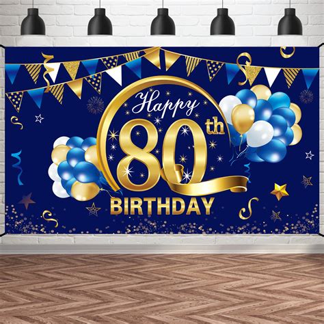 80th Birthday Background | ubicaciondepersonas.cdmx.gob.mx