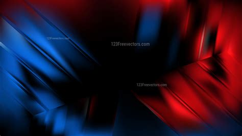 Black Red and Blue Background Vector Image