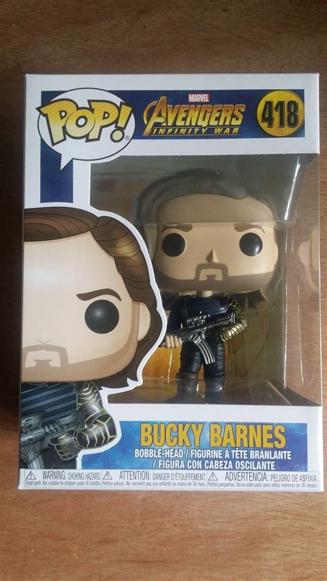 FUNKO POP! “BUCKY BARNES” Infinity Wars #418 | Bucky barnes, Funko, Bucky