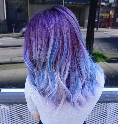 25 Amazing Blue and Purple Hair Looks | StayGlam