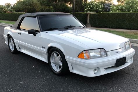 5k-Mile 1991 Ford Mustang GT 5.0 Convertible for sale on BaT Auctions - sold for $21,750 on ...