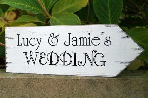 Wedding Directional Signs Ideas - Everything & anything with a pinch of zzanyy