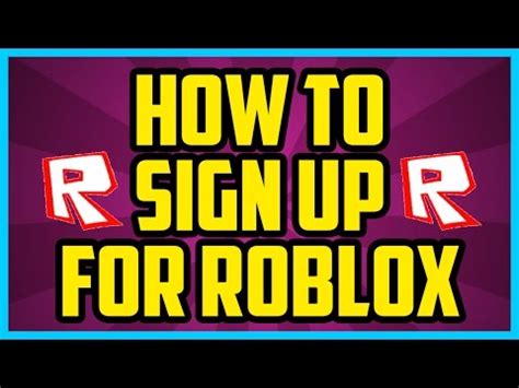 Roblox Sign Up Free Account Quick and Easy Solution