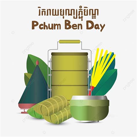 Pchum Ben Day Vector 2021