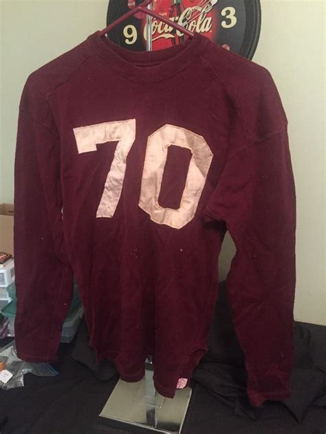 very old football jersey. I can't find anything on the company or year ...