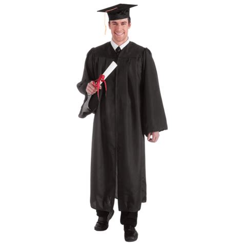 Black One Size Fits Most Adult Graduation Robe – AbracadabraNYC