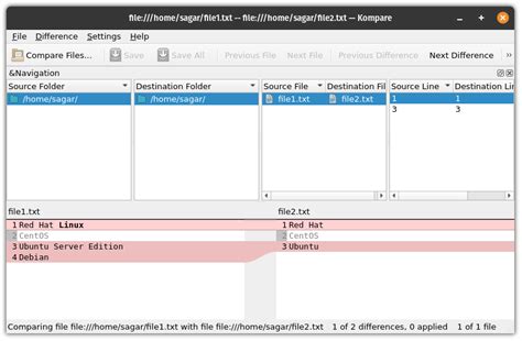 7 Tools to Compare Files and Folders in Linux [GUI & CLI]