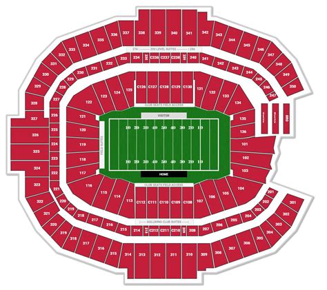 Mercedes-Benz Stadium Seat Plan - Seating plans of Sport arenas around ...