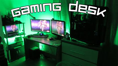 My Gaming and YouTube Desk Setup - YouTube