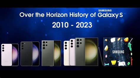 Every version of Over the Horizon (2010 - 2023) Samsung Galaxy S Series Theme - YouTube