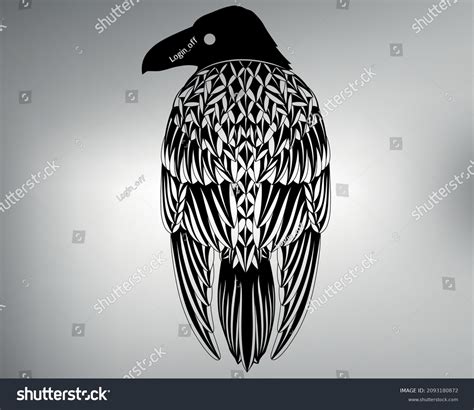 2,311 Raven Tattoo Head Images, Stock Photos & Vectors | Shutterstock