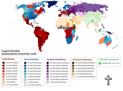 Largest Christian denominations around the world - VisionViral.com