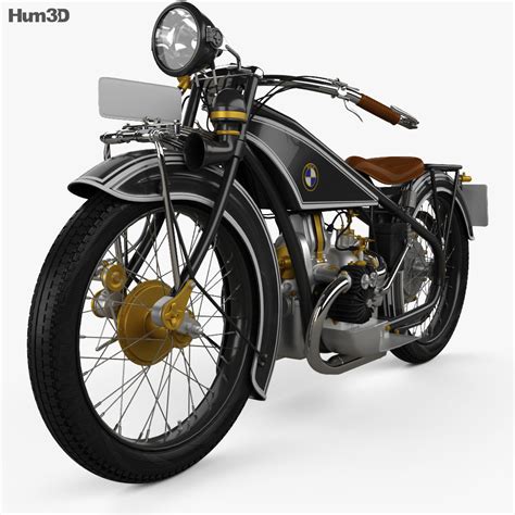 BMW R32 1923 3D model - Hum3D