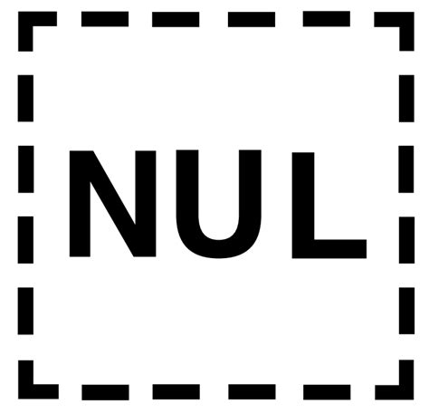 Null | Unicode Characters Wiki | Fandom