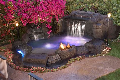 Custom Inground Spas - Landscaping Network