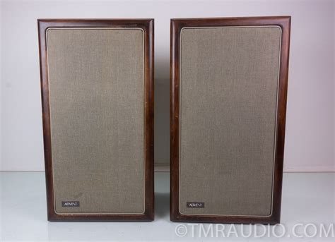 Large Advent Speakers; Vintage Walnut Pair - The Music Room