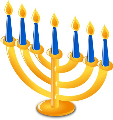 Judaism Candles Hanukkah · Free vector graphic on Pixabay