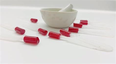 Several Medical Lollipops In The Pharmacy Laboratory Stock Photo - Image of medicine, care ...