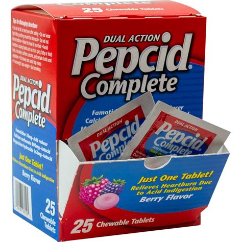 Pepcid Complete 1-Pack Berry Chewables - CB Distributors