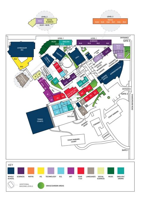 College Map - Carmel College