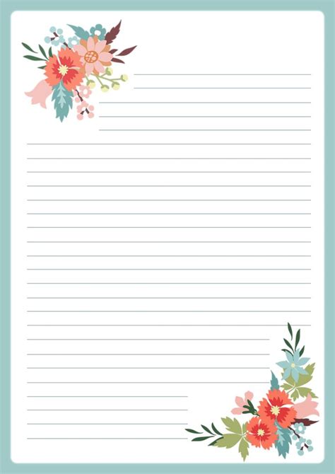 Letter paper A4 | Folha de caderno, Cartões decorados, Cartões artesanais