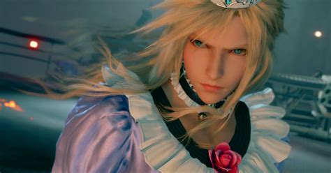 Final Fantasy 7 Remake mod puts Cloud in a dress for the whole game ...