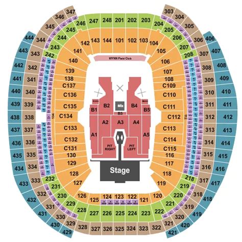 Allegiant Stadium Tickets & Seating Chart - ETC