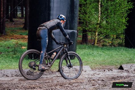 Tom Pidcock's BMC Fourstroke at the Nove Mesto World Cup