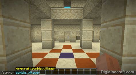 How to Summon a Zombie Villager in Minecraft