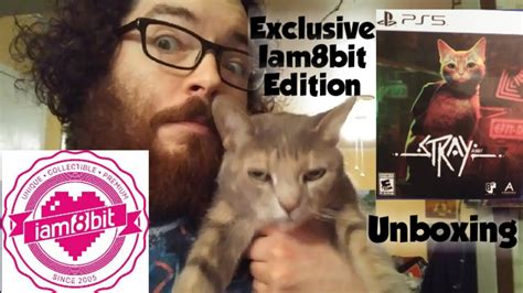 Stray ps5 Exclusive Iam8bit Edition unboxing - YouTube