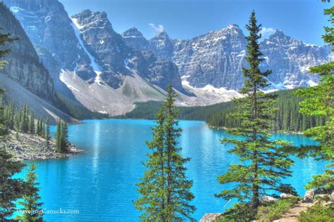 Canada's Most Picturesque Lake - Moraine Lake in Banff