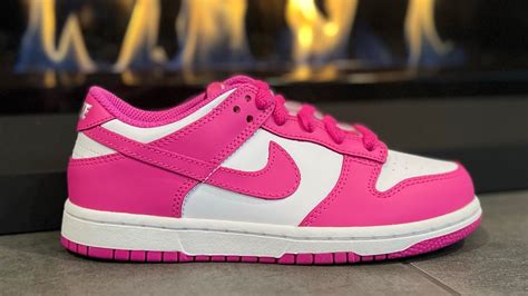 Nike Dunk Low Active Fuchsia Pink Review and Sizing - YouTube