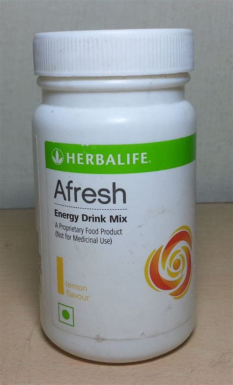 THIS WILL MAKES YOU MORE ENERGETIC - HERBALIFE AFRESH ENERGY DRINK Customer Review - MouthShut.com