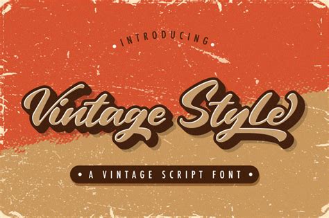 Vintage Style - Bold Script Font By StringLabs | TheHungryJPEG