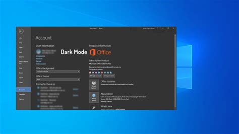 How to Enable Dark Mode in Microsoft Office- Dark Theme