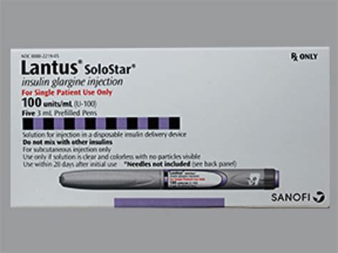 Lantus Solostar pen 100 un/ml | Balboa Pet Pharmacy