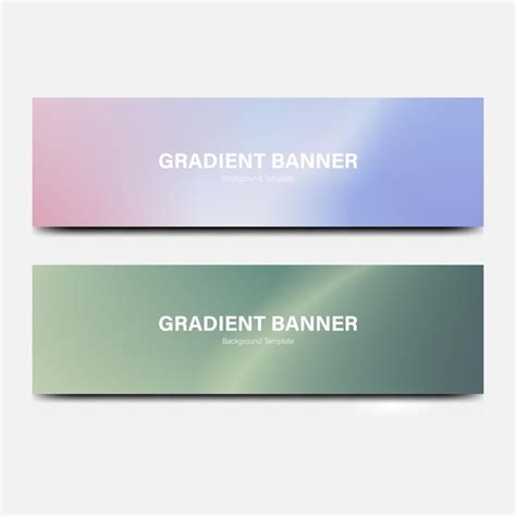 Premium Vector | Header banner abstract gradient background