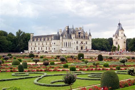 Chateau De Chenonceau Gardens Stock Photo - Image of luxurious, wealthy: 5338912