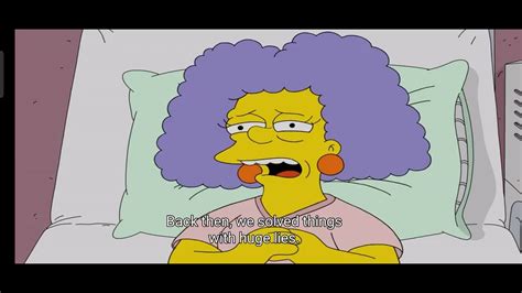 The Simpsons | Selma is Marge's mother - YouTube