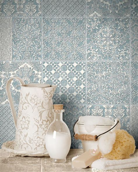 Patterned Tiles | Porcelain Tiles | Mandarin Stone | Kitchen splashback tiles, Mandarin stone ...