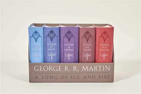 Bid Now: Martin, George R.R. - A Song of Ice and Fire Series, boxed edition - 2015 - April 2 ...