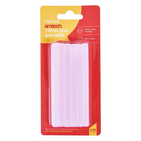 Amtech 12pc (7.5 X 100mm) Glue Gun Sticks – SaveDirect.com